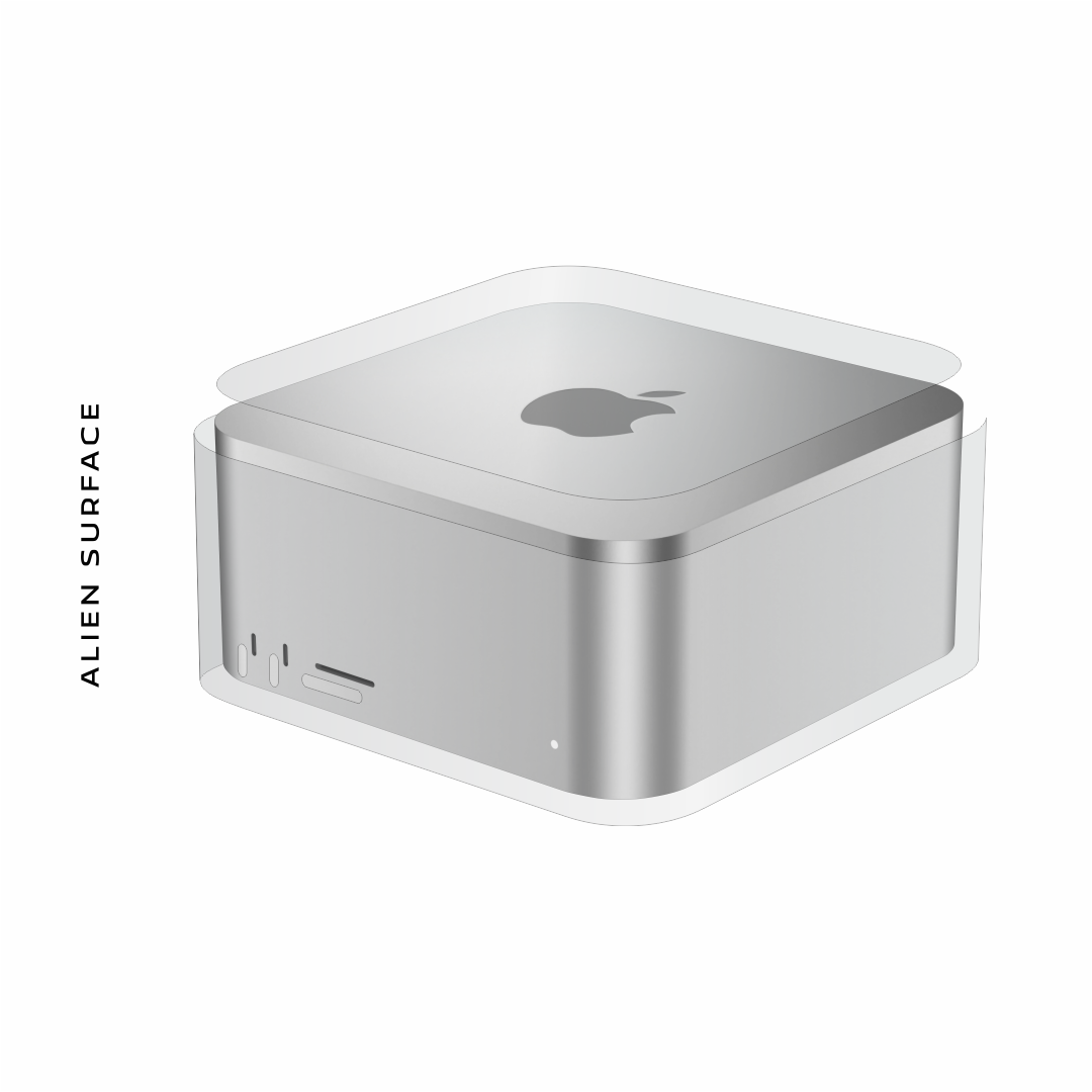 Apple Mac Studio M5 Max si M5 Ultra 2026 folie protectie Alien Surface
