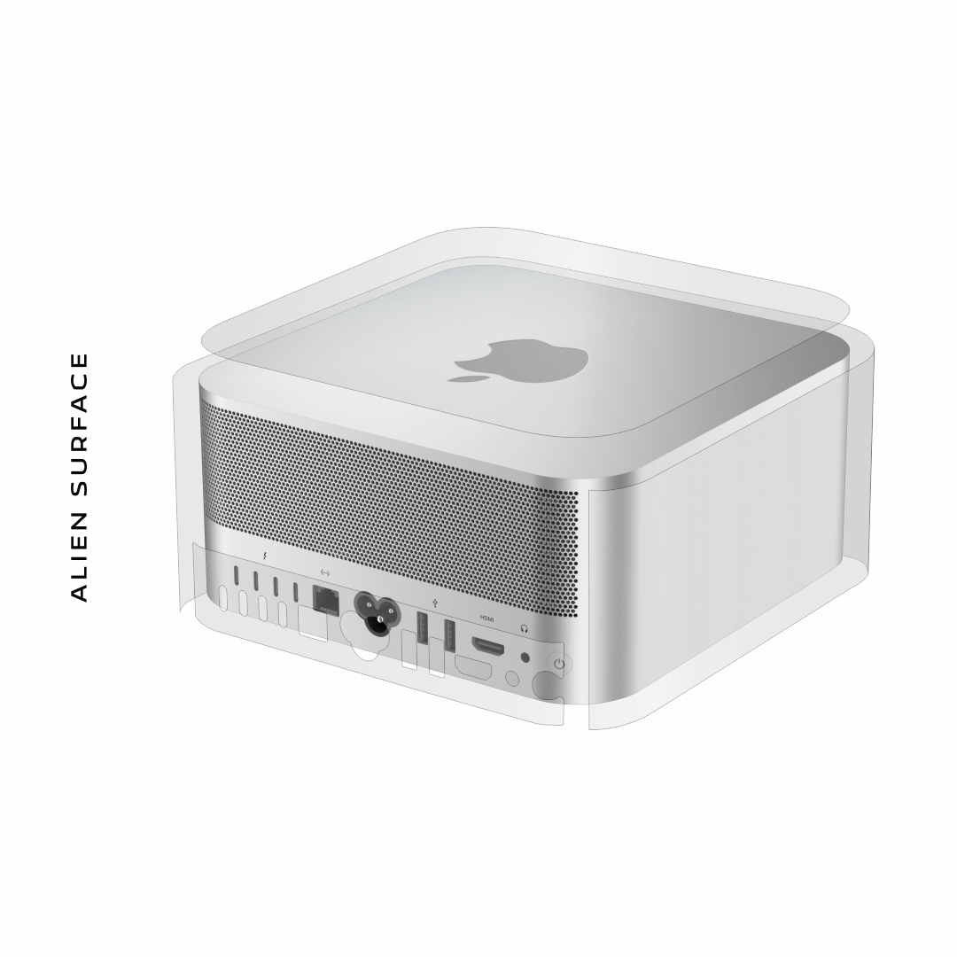 Apple Mac Studio M5 Max si M5 Ultra 2026 folie protectie Alien Surface