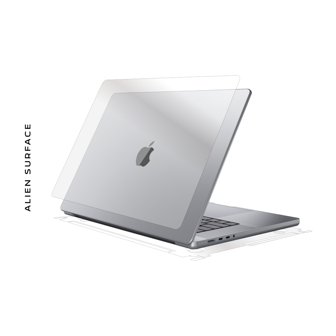 Apple Macbook Pro M5 16-inch 2025 folie protectie Alien Surface