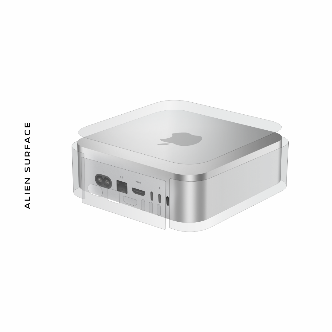 Apple Mac mini M6 si M5 Pro 2026 folie protectie Alien Surface