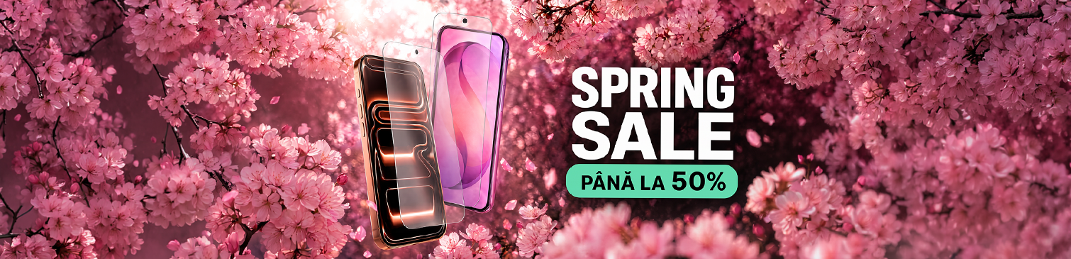 Spring Sale - Pana la 50% reducere