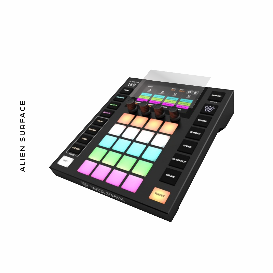 Folie protectie Alien Surface pentru Consola lumini Wolfmix Wolfmix W1 Mk2, Mk3