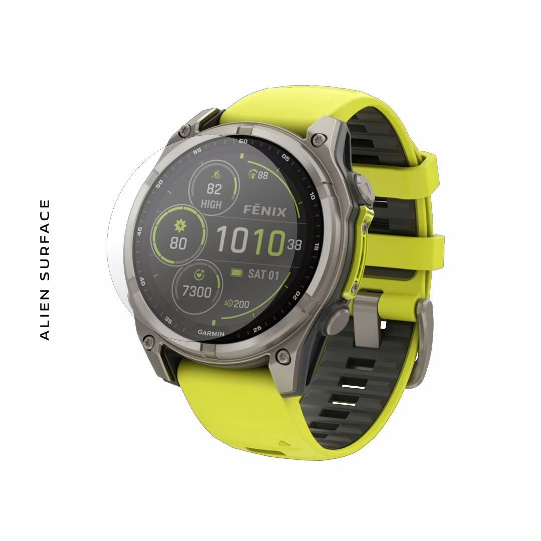 Garmin Fenix 8, 47mm Solar folie protectie Alien Surface