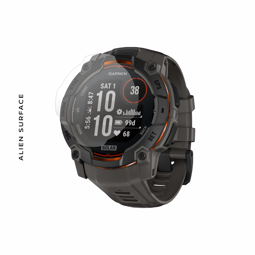 Garmin Instinct 3, 45 mm Solar folie protectie Alien Surface