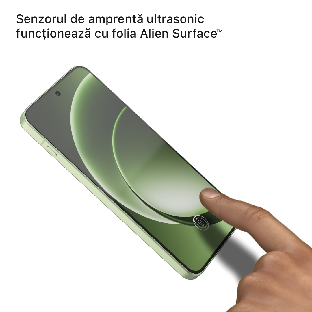 OnePlus 15R folie protectie Alien Surface