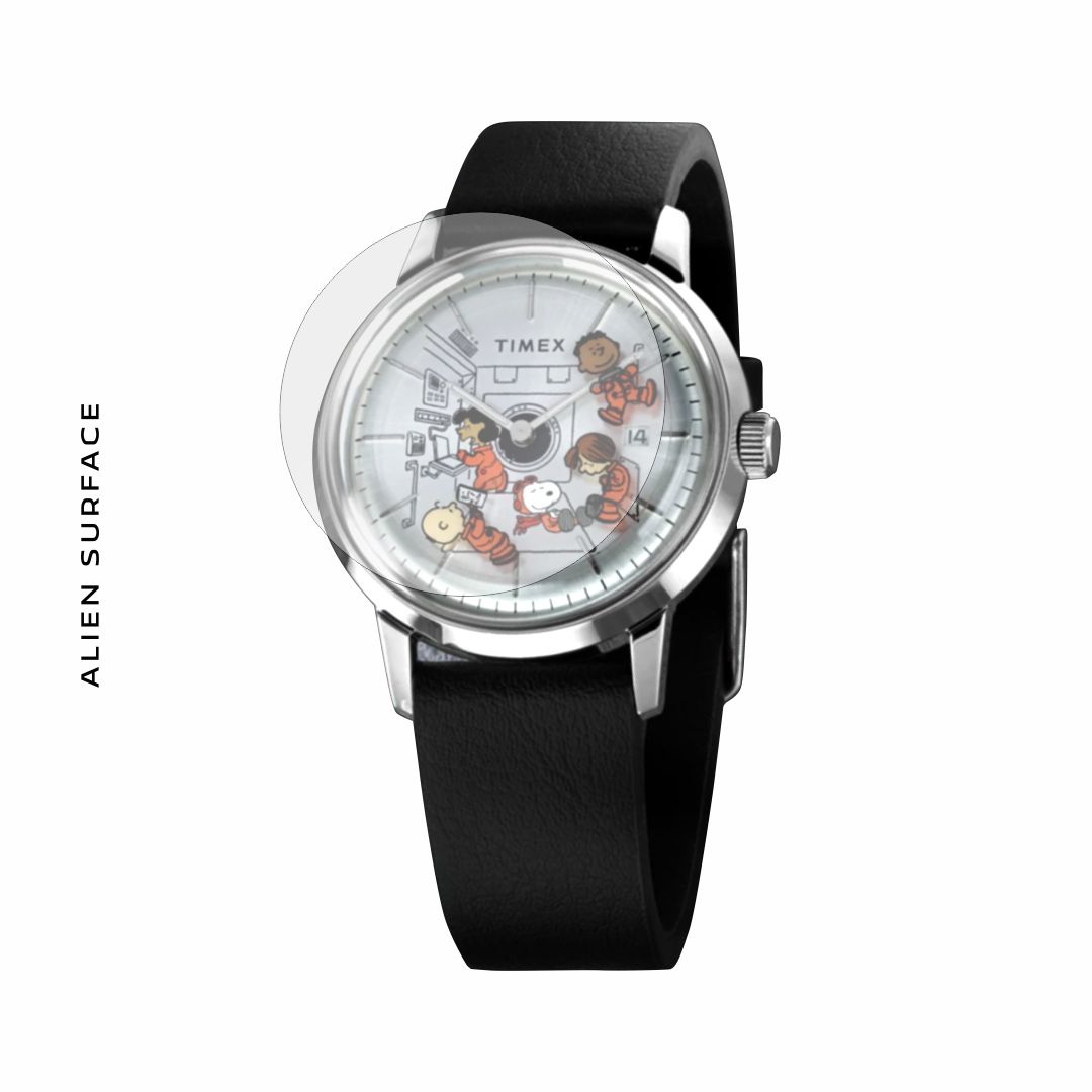 Peanuts x Timex Marlin Automatic Space 40mm folie protectie Alien Surface