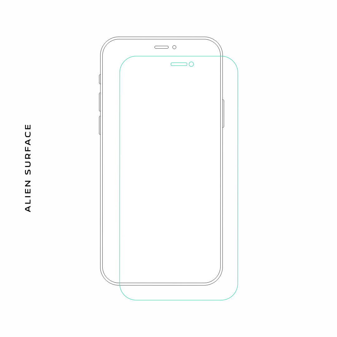 Apple iPhone 18 Pro folie protectie Alien Surface