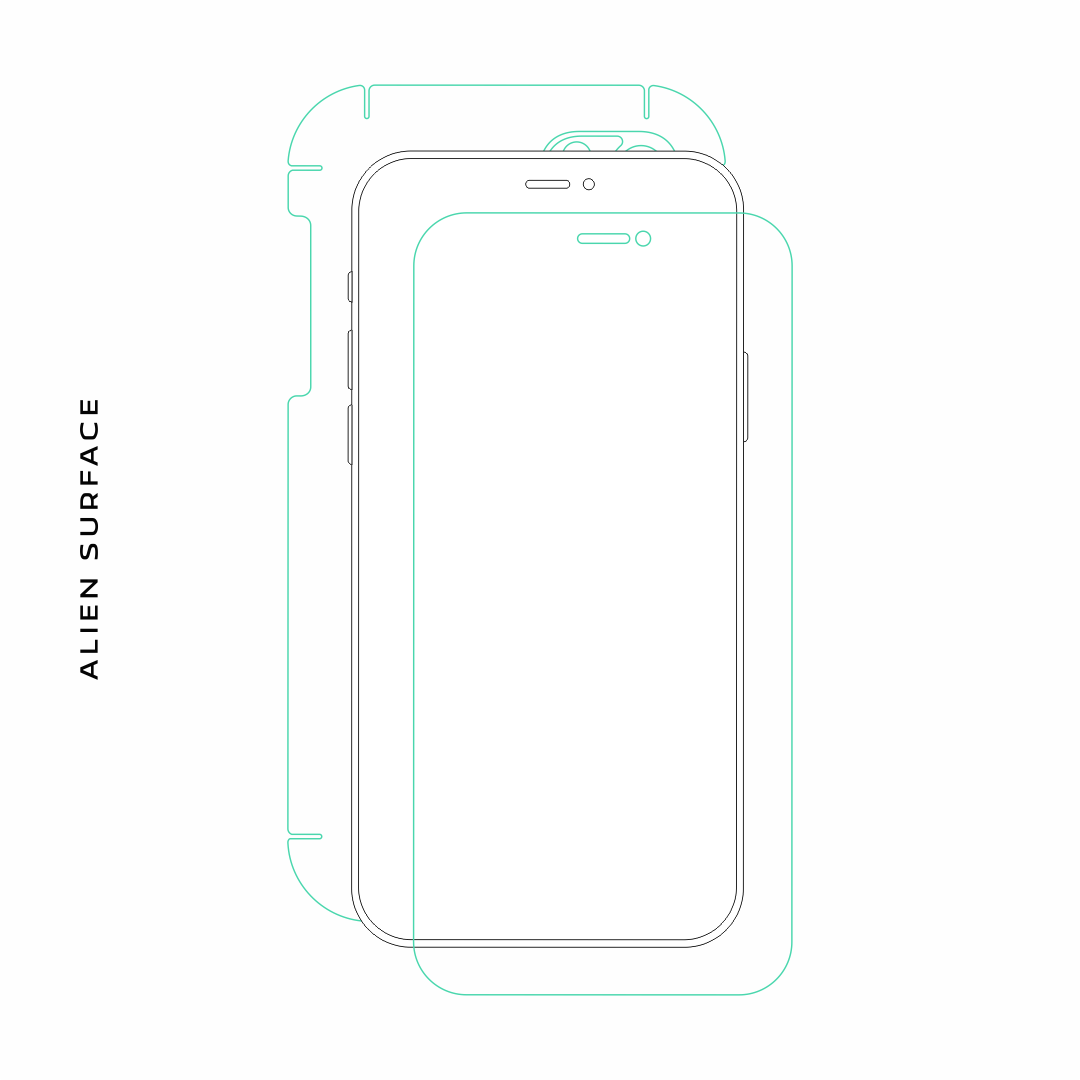 Apple iPhone 18 Pro folie protectie Alien Surface