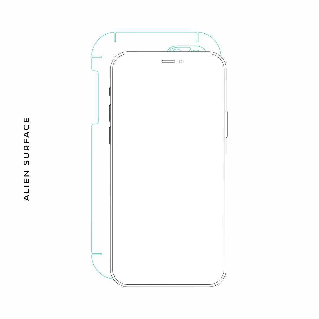 Apple iPhone 18 Pro folie protectie Alien Surface