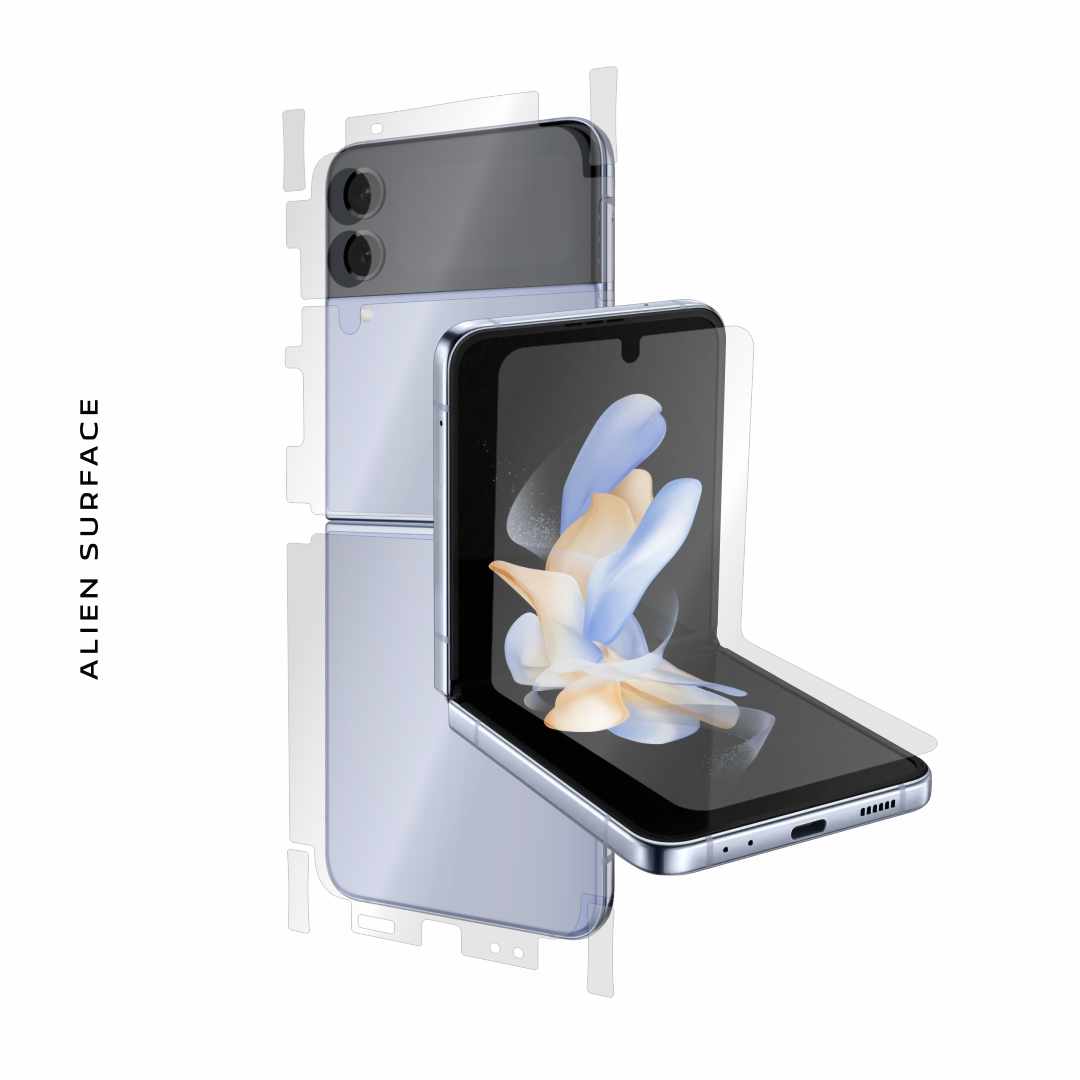 Folie protectie Samsung Galaxy Z Flip4 - 5X Mai Durabila ca Sticla
