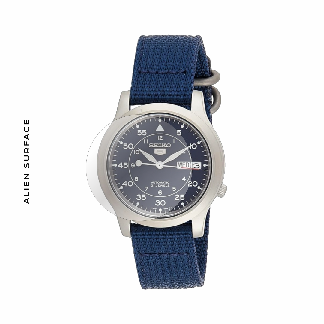 Seiko 5 SNK807K2 Automatic folie protectie Alien Surface