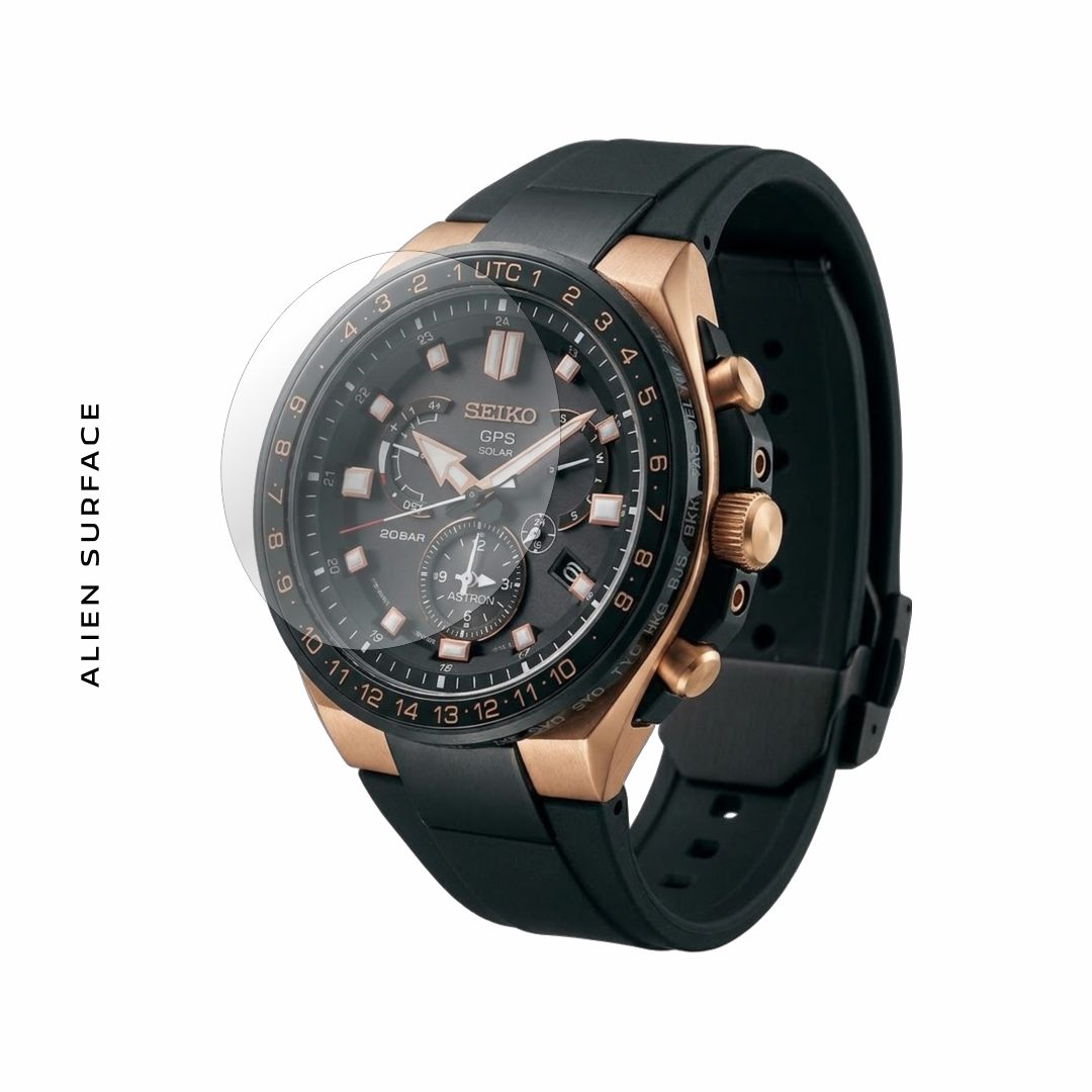 Seiko Aston GPS Solar folie protectie Alien Surface