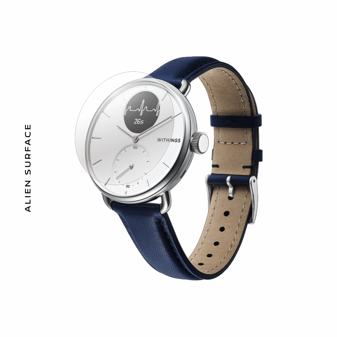 Smartwatch Withings ScanWatch, 42mm folie protectie Alien Surface