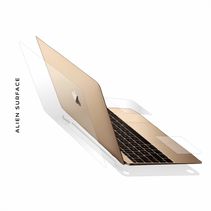 Apple MacBook 12 inch folie protectie Alien Surface