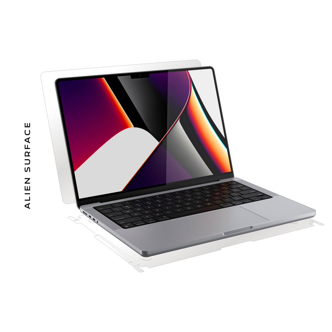 Apple MacBook Pro M1 Pro 16 inch (2021) folie protectie Alien Surface