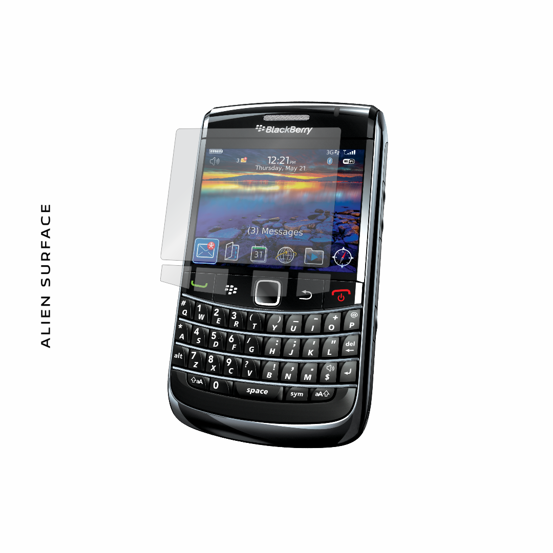 BlackBerry Bold 9700 folie protectie Alien Surface