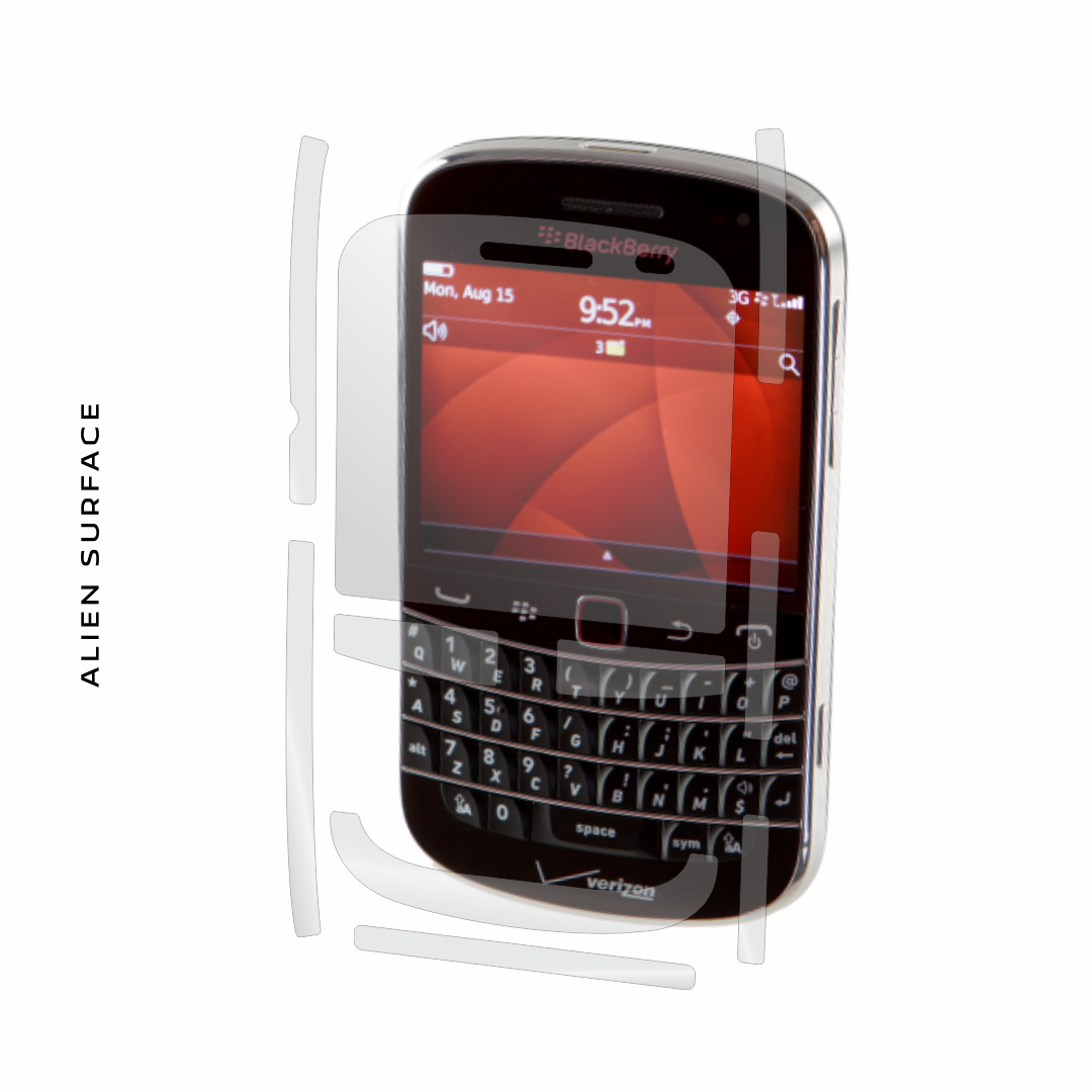 BlackBerry Bold 9900 folie protectie Alien Surface