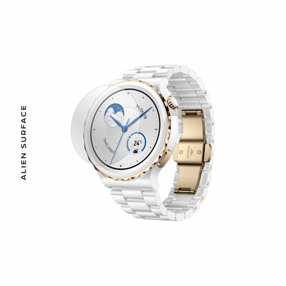 Huawei Watch GT3 Pro (Ceramic Strap, White) folie protectie Alien Surface