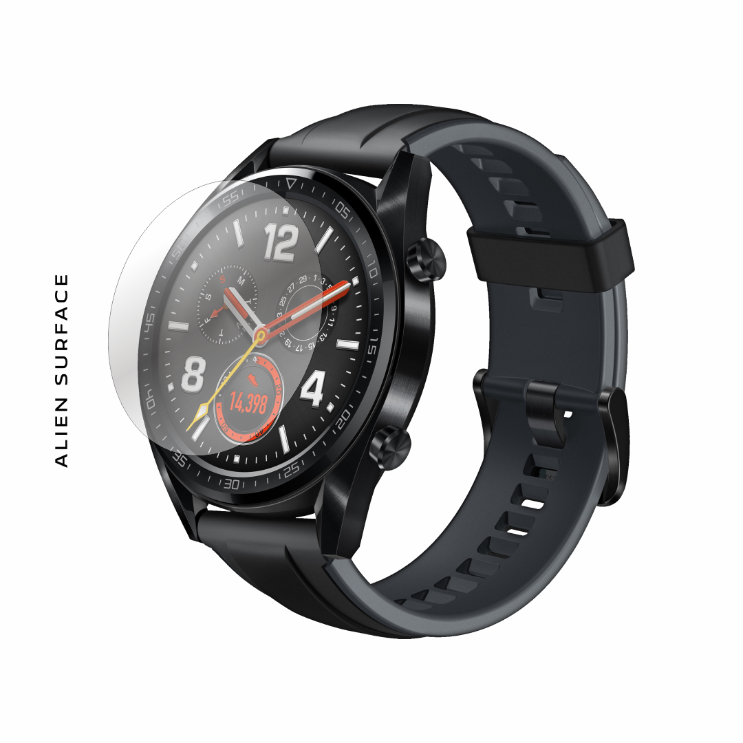 Huawei Watch GT 46mm Graphite Black folie protectie Alien Surface
