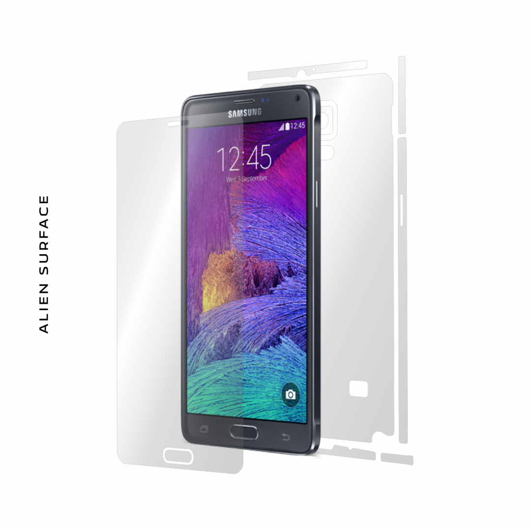 Samsung Galaxy Note 4 folie protectie Alien Surface