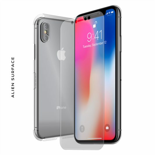 Apple iPhone X folie protectie Alien Surface