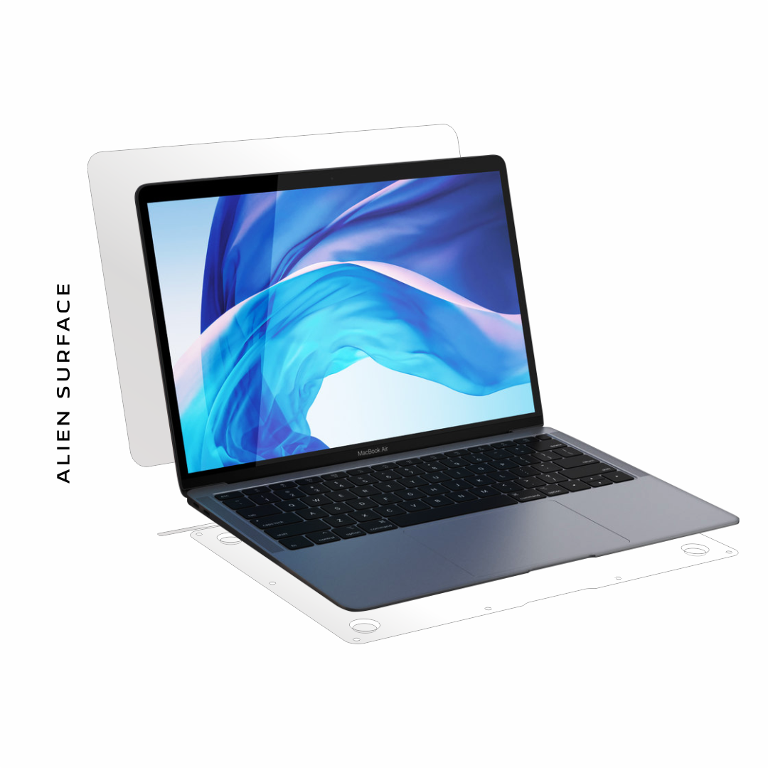 Apple MacBook Air 13 inch 2018 folie protectie Alien Surface