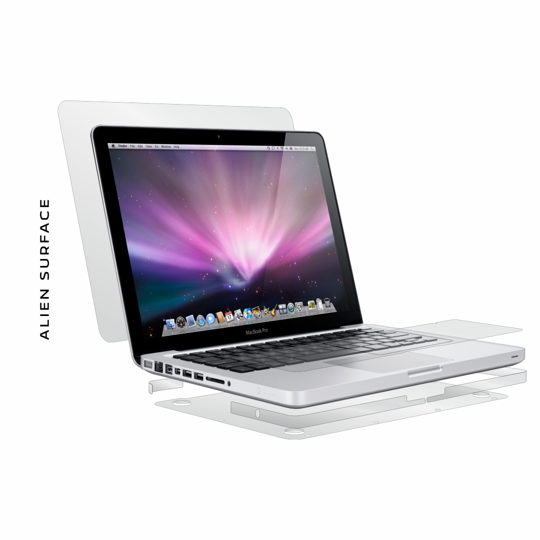Apple MacBook Pro 15 inch Unibody 2009-2012 folie protectie Alien Surface