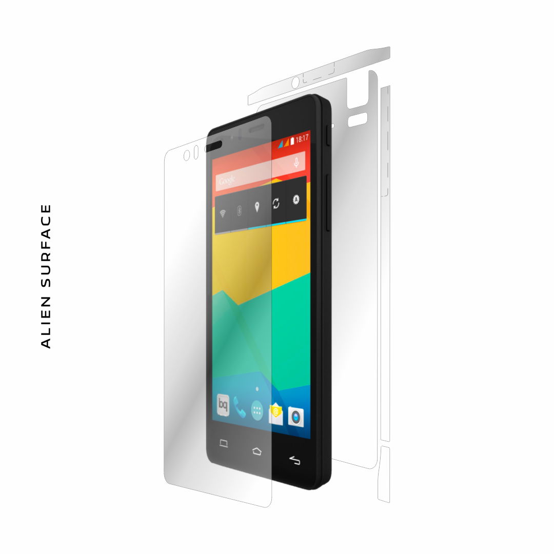 BQ Aquaris E5s folie protectie Alien Surface