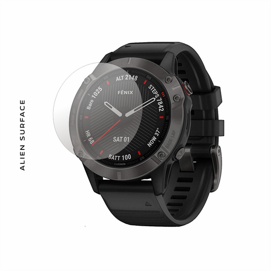 Garmin Fenix 6, 6 Pro (Sapphire, Solar) 47mm folie protectie Alien Surface