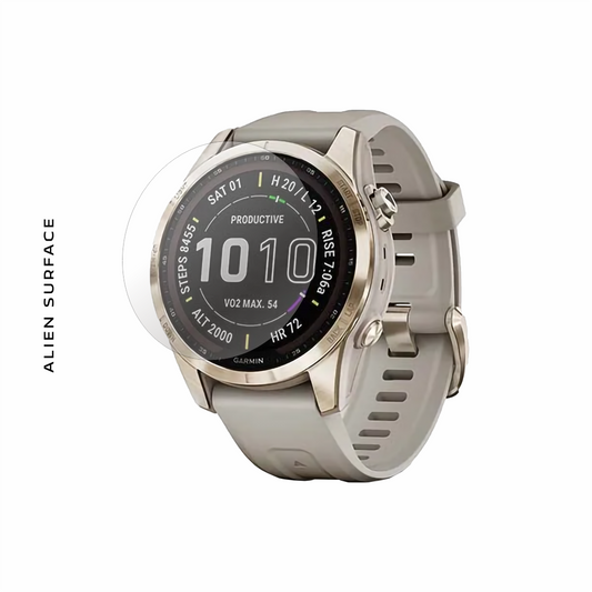Garmin Fenix 7s 42mm (Standard, Solar si Sapphire) folie protectie Alien Surface