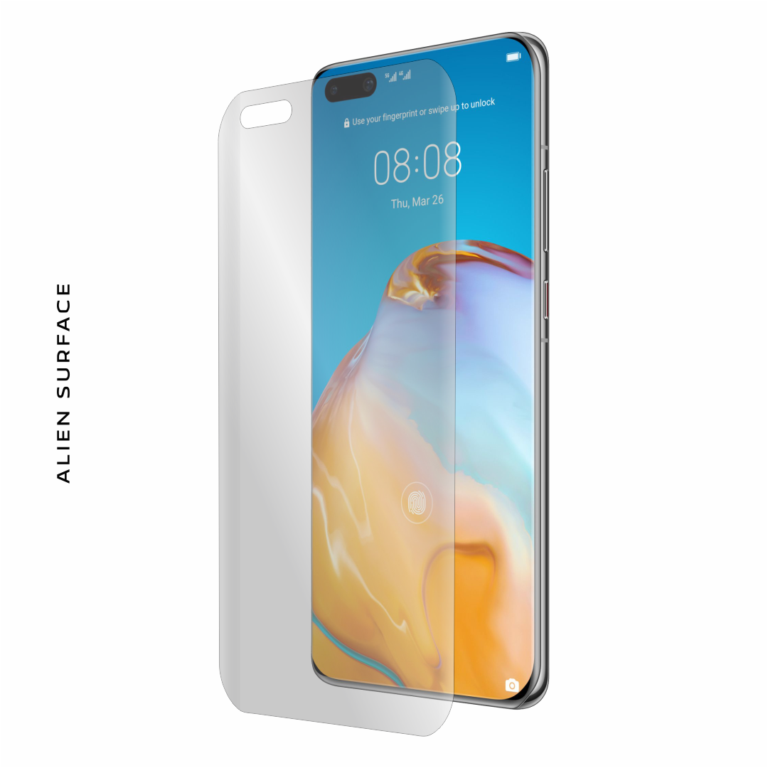 Huawei P40 Pro Plus folie protectie Alien Surface