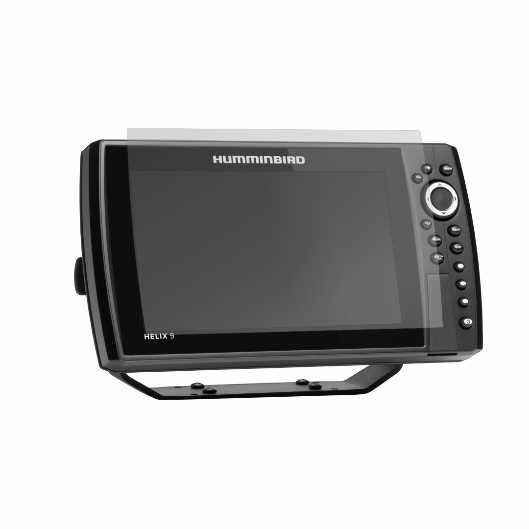 Humminbird Helix 9 Chirp Mega Si+ GPS G4N folie protectie Alien Surface