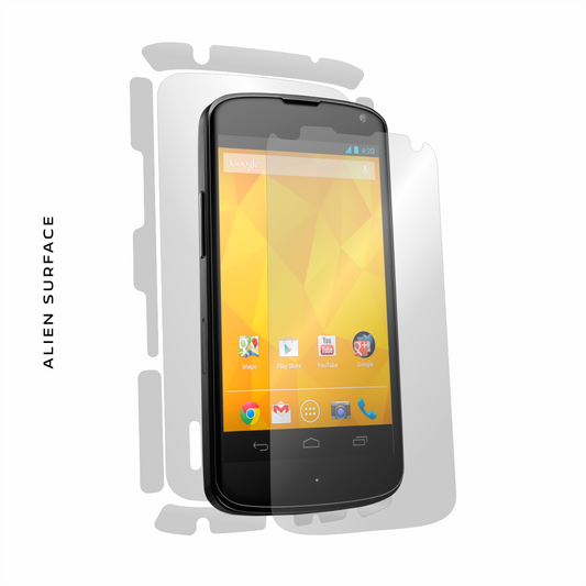 LG Nexus 4 folie protectie Alien Surface