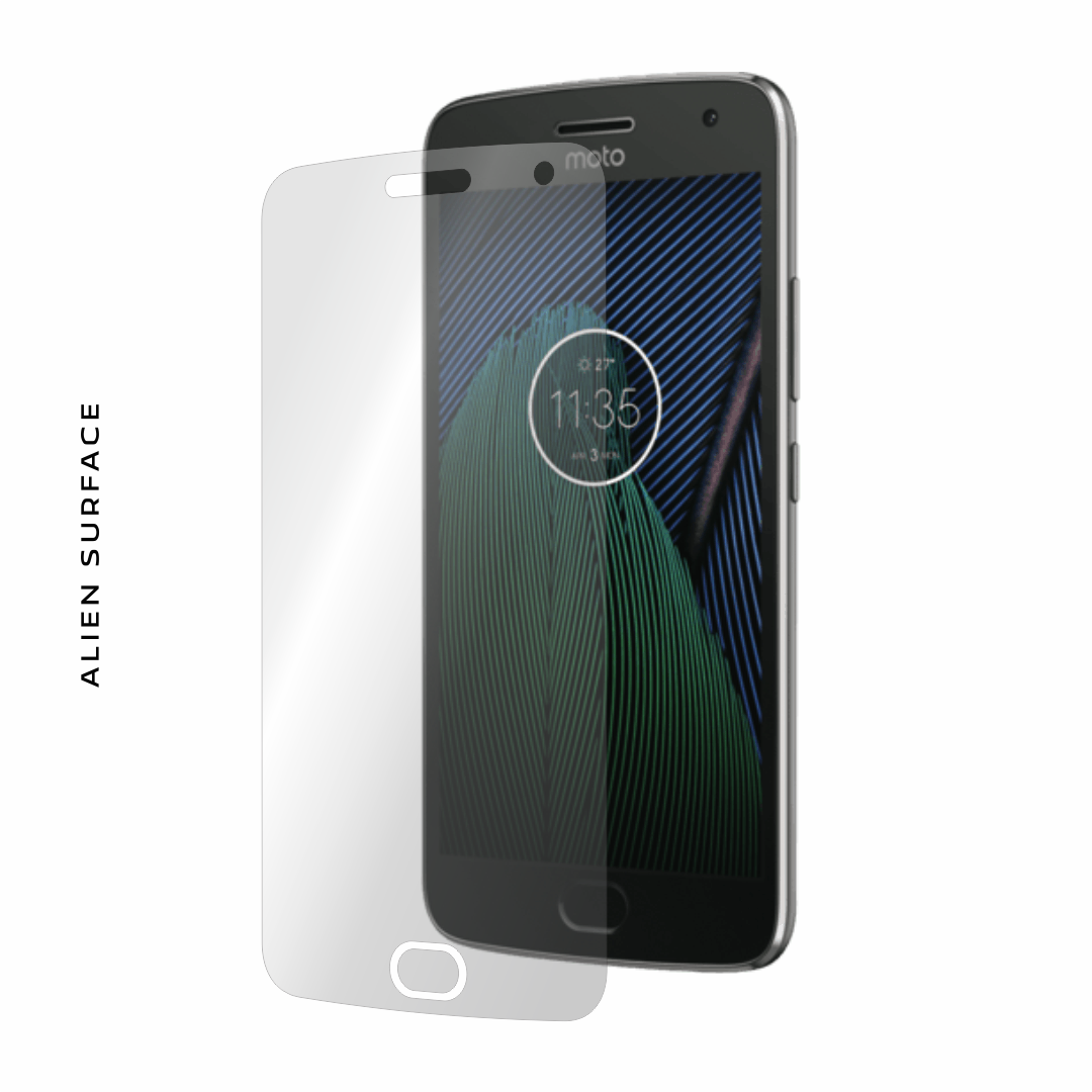 Motorola Moto G5 Plus folie protectie Alien Surface