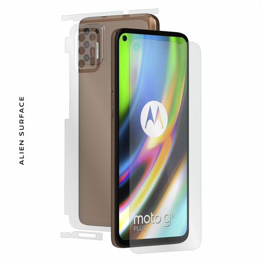 Motorola Moto G9 Plus folie protectie Alien Surface