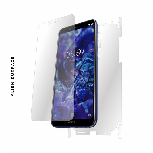 Nokia 5.1 Plus 2018 folie protectie Alien Surface