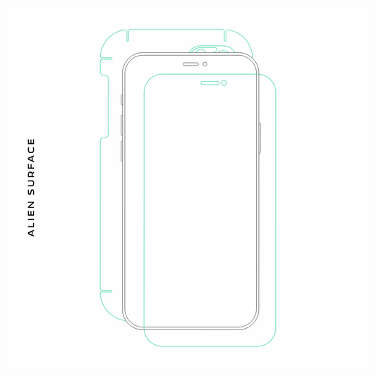 LG Cookie KP500 folie protectie Alien Surface