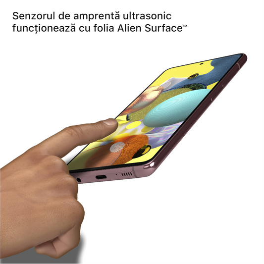 Samsung Galaxy A51 5G folie protectie Alien Surface