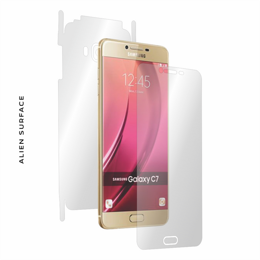 Samsung Galaxy C7 folie protectie Alien Surface