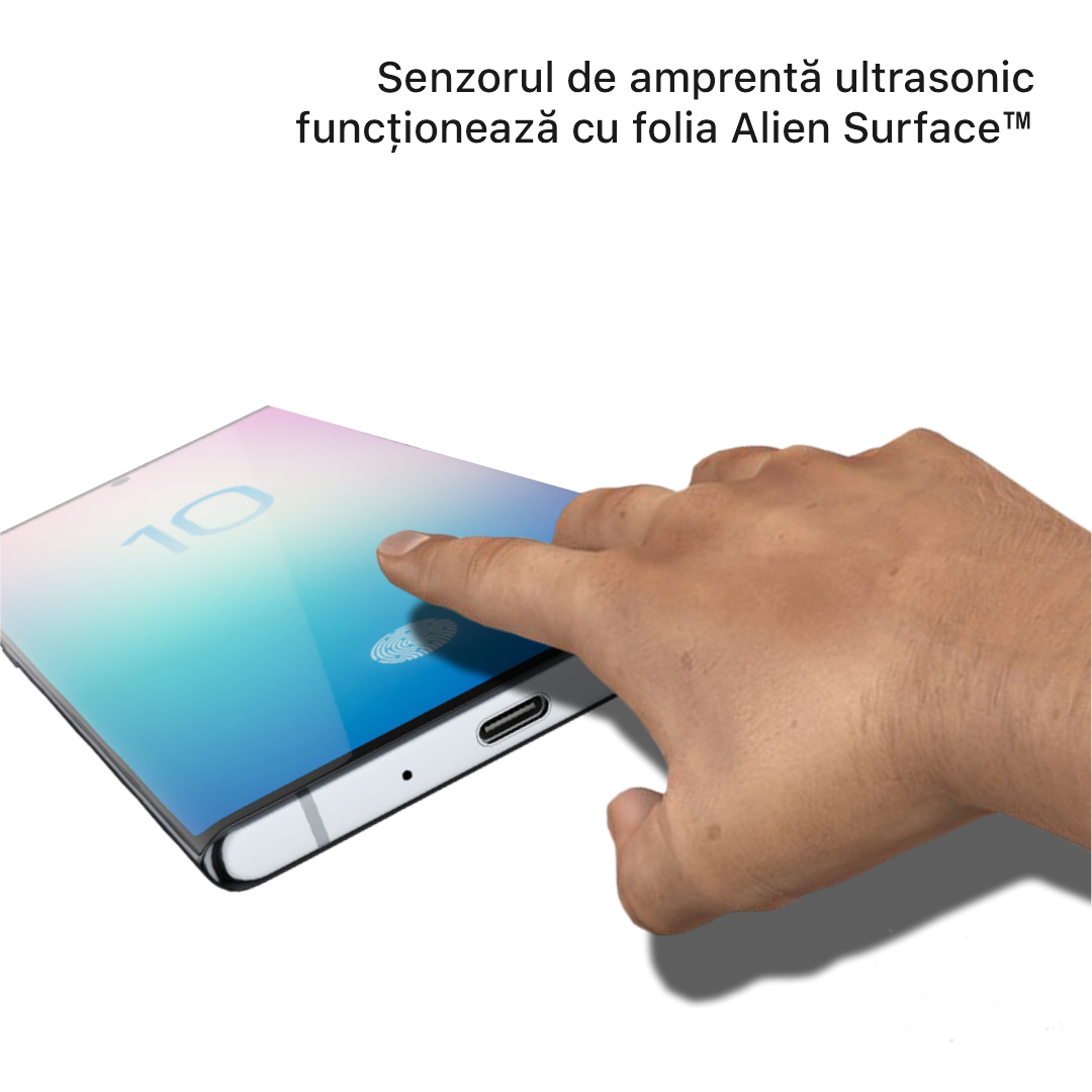 Samsung Galaxy Note 10 Plus (Note 10 Plus 5G) folie protectie Alien Surface