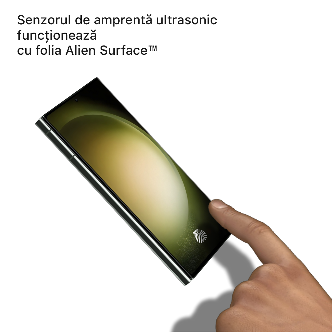 Folie protectie Samsung Galaxy S23 Ultra – Alien Surface