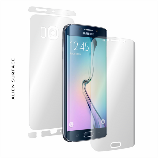 Samsung Galaxy S6 Edge folie protectie Alien Surface