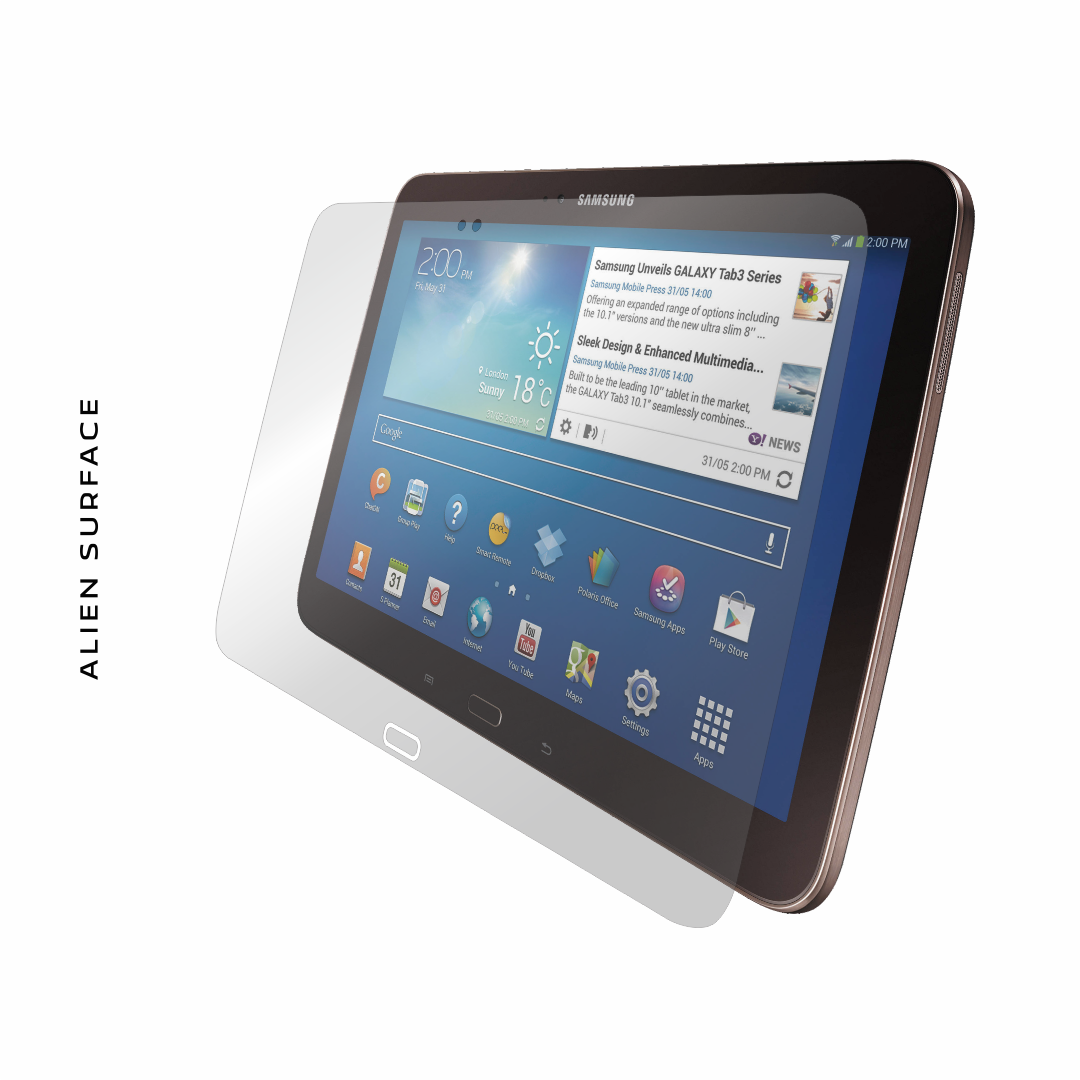 Samsung Galaxy Tab 3 10.1 folie protectie Alien Surface