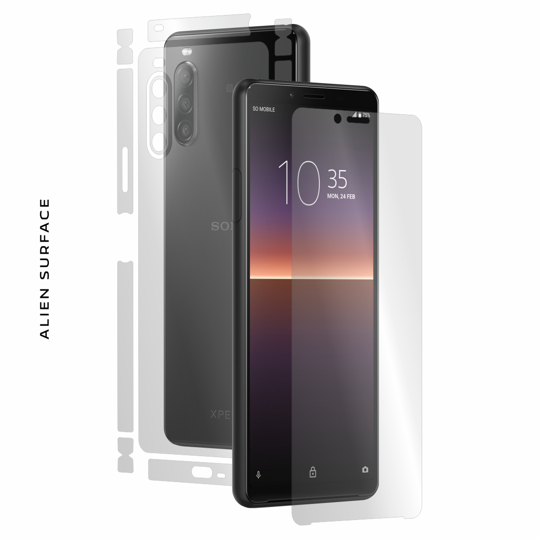 Sony Xperia 10 II folie protectie Alien Surface
