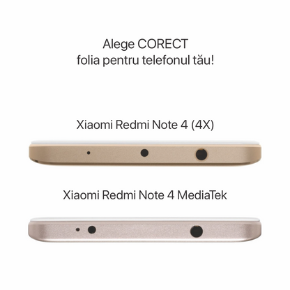 Xiaomi Redmi Note 4 MediaTek folie protectie Alien Surface